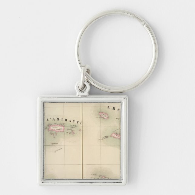 Porte-clés Iles d'Amirauté Océanie no 24 (Devant)