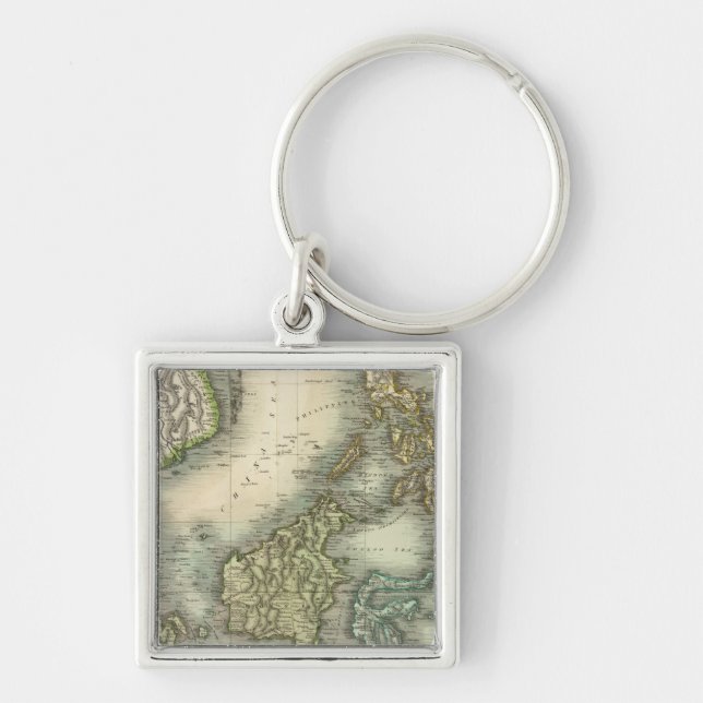 Porte-clés Îles de l'Inde orientale 3 (Devant)