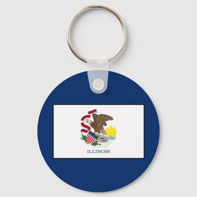 Porte-clés Illinois (Recto)