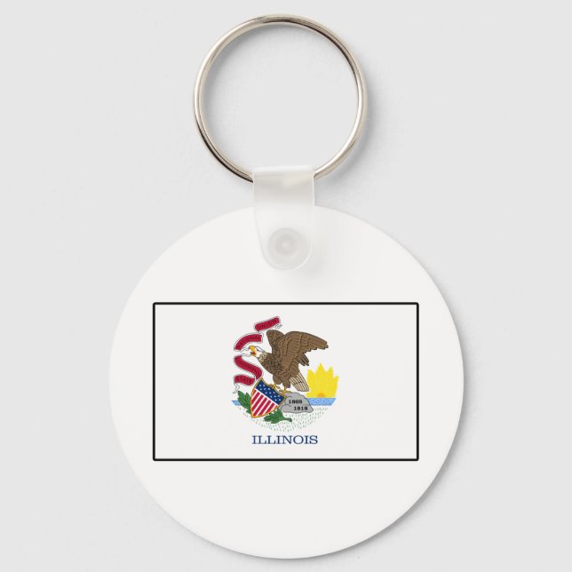 Porte-clés Illinois (Recto)