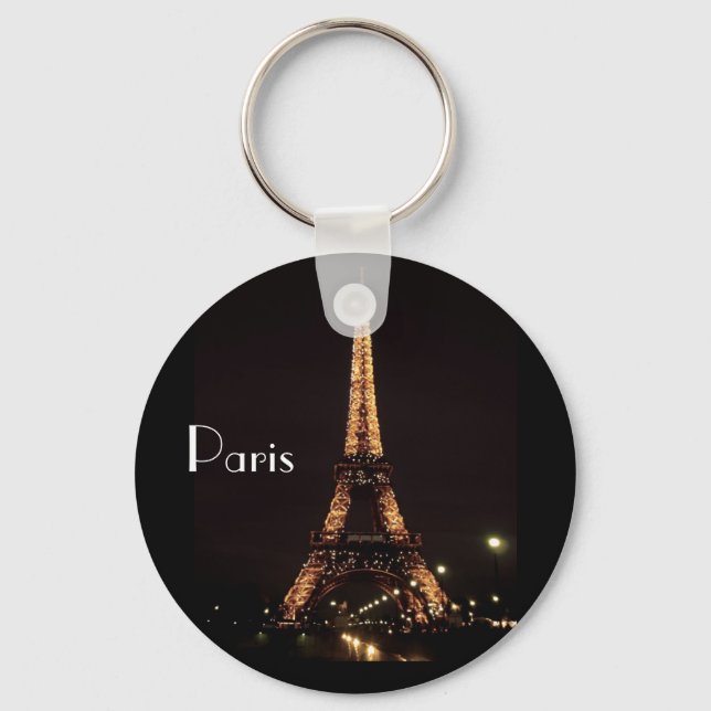 Porte-clés Illuminations Paris - Tour Eiffel (Recto)