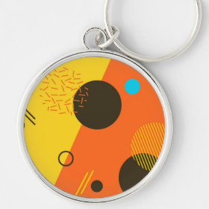 Porte-clés Illustration cool, moderne, tendance, urbaine de M