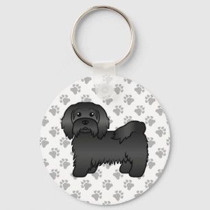 Porte-clés Illustration de chien de dessin animé mignon Havan