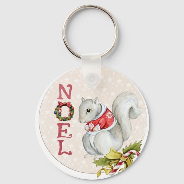 Porte-clés Illustration de Christmas (Recto)