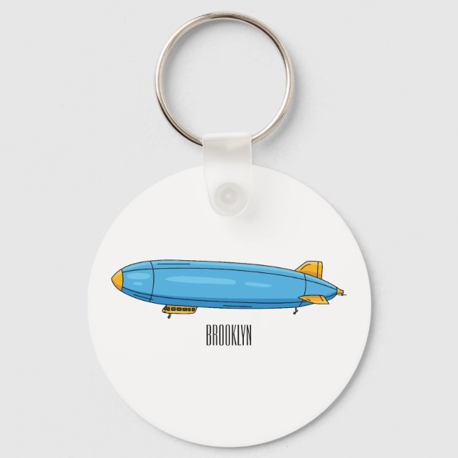 Porte-clés Illustration de dessin sur les navires (Recto)