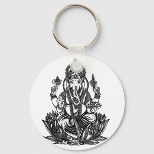 Porte-clés Illustration de Ganesh