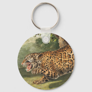 Porte-clés Illustration de Jaguar (Felis onca)