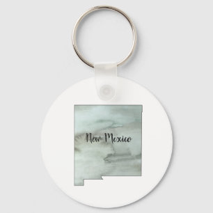 Porte-clés Illustration de l'État du Nouveau-Mexique