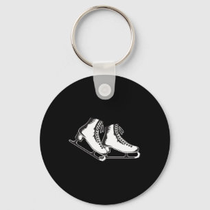 Porte-clés Illustration de patins sur glace Stylish Winter Sp