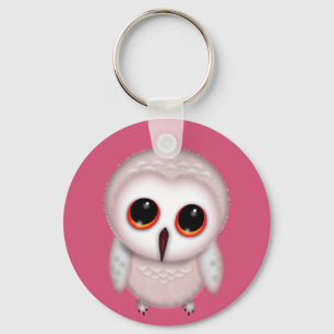 Porte-clés Illustration de petite chouette mignonne