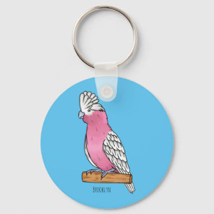 Porte-clés Illustration d'oiseau de Galah