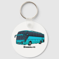Illustration d'un autobus à passagers moderne