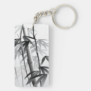 Porte-clés Illustration d'une peinture orientale de style