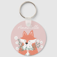 Illustration Fox Fleurs d'odeur personnalisée