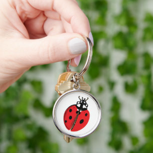 Porte-clés Illustration Lady Bug