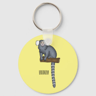 Porte-clés Illustration marmoset commune