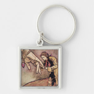 Porte-clés Illustration pour aquarelle originale d'Arthur
