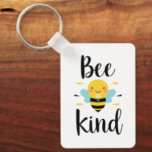 Porte-clés Illustration Whimsical et Kind Bee
