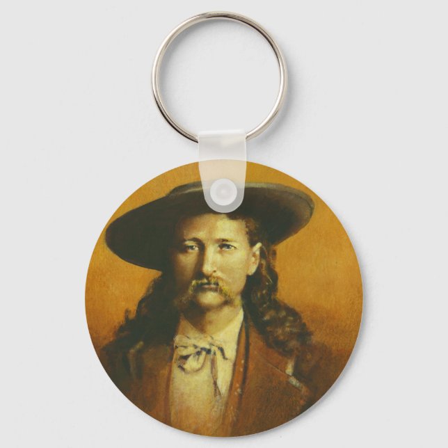 Porte-clés Illustration Wild Bill Hickok (Recto)