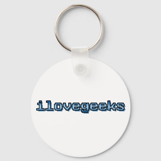 Porte-clés ilovegeeks (Recto)