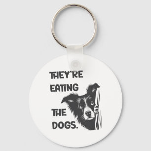 Porte-clés Ils Mangent Les Chiens Élection Américaine Trump 2