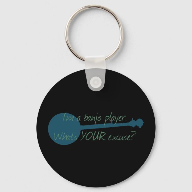 Porte-clés I'm a Banjo Player, What's Your Excuse? (Recto)
