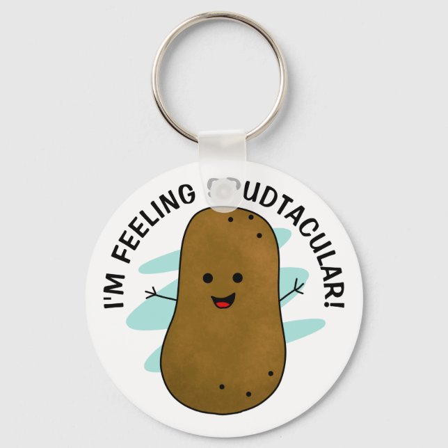 Porte-clés I'm Feeling Spudtacular Potato (Recto)