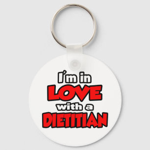 Porte-clés I'm In Love With A Dietitian