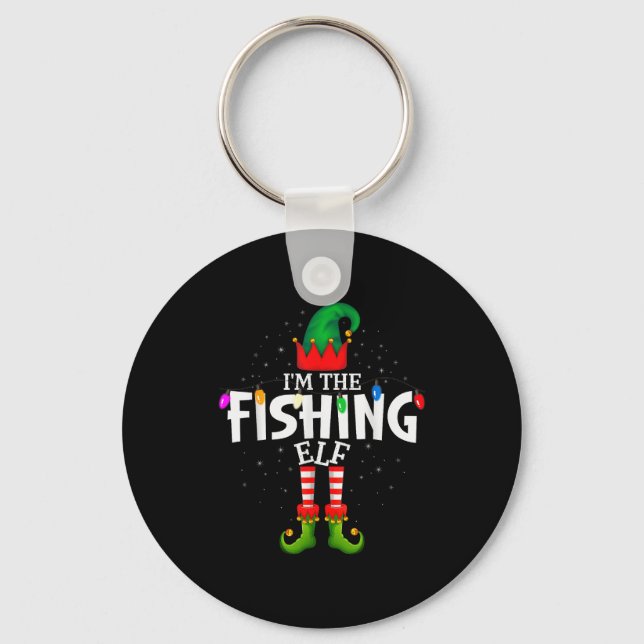 Porte-clés I'm The Fishing Matching Christmas Family  (Recto)