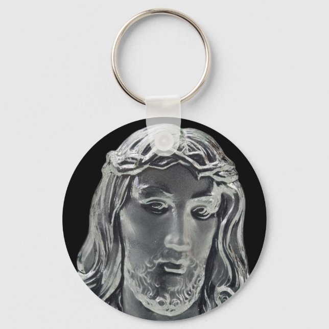 Porte-clés Image B&W Jesus (Recto)