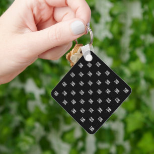 Porte-clés Image, conception ou logo de l'entreprise se répét