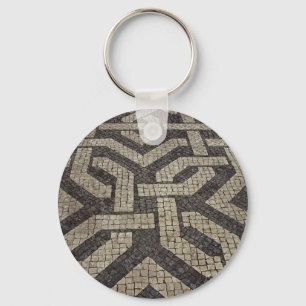 Porte-clés Image de mosaïque, Lisbonne, Portugal