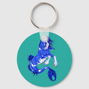 Porte-clés Imaginaire bleu Clydesdale Seahorse