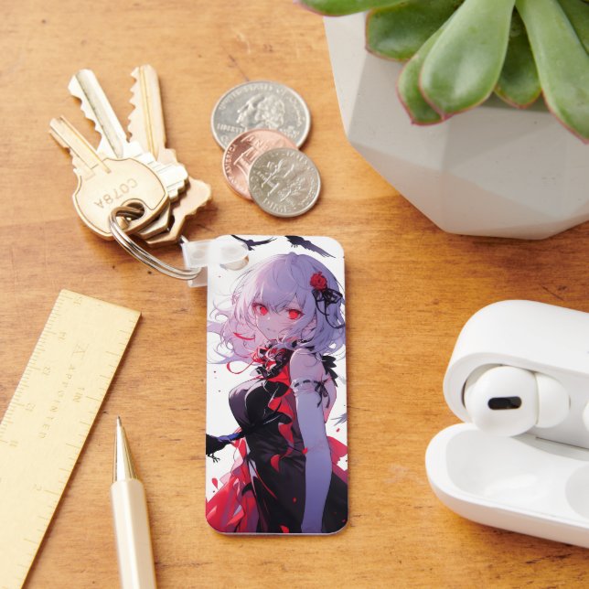 Porte-clés Imaginaire fille Anime (Bureau)