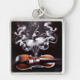 Porte-clés Imaginaire Mignonne Danser Ballerina Violon