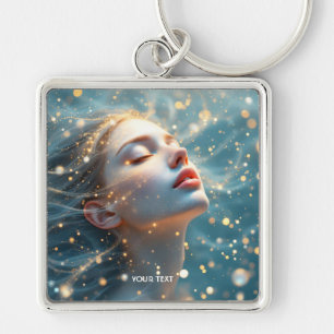 Porte-clés Imaginaire Mignonne Dreaming Girl Water