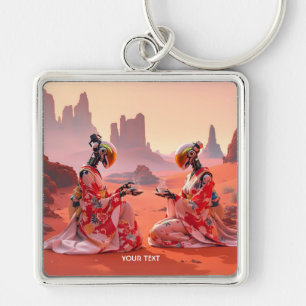 Porte-clés Imaginaire Mignonne Mars Thé du désert Mars