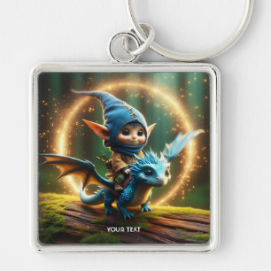Porte-clés Imaginaire mignonne petite créature volant