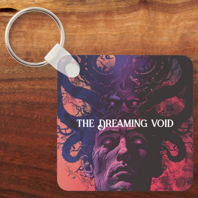 Porte-clés Imaginaire sombre Lovecraftian (Recto)
