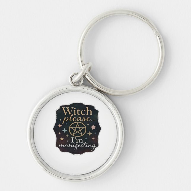 Porte-clés Imaginaire Whimsigoth - Forêts mystiques, Lunes et (Devant)