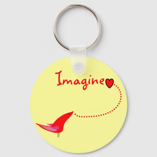 Porte-clés "Imagine"—John Gifts (Recto)