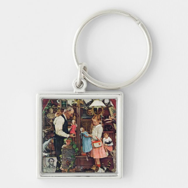 Porte-clés Imbécile d'avril, 1948 (Devant)