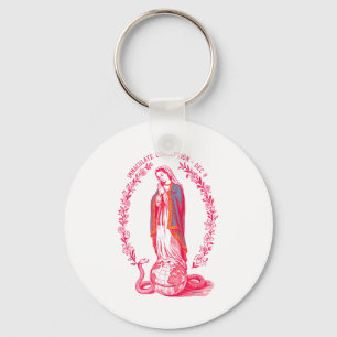 Porte-clés Immaculée Conception 8 déc Vierge Marie Catholique