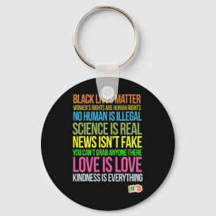 Porte-clés Impeach Trump Edition Black Lives Nasasty Woman Re
