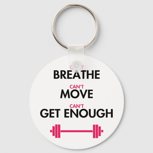 Porte-clés Impossible d'en obtenir assez (Recto)