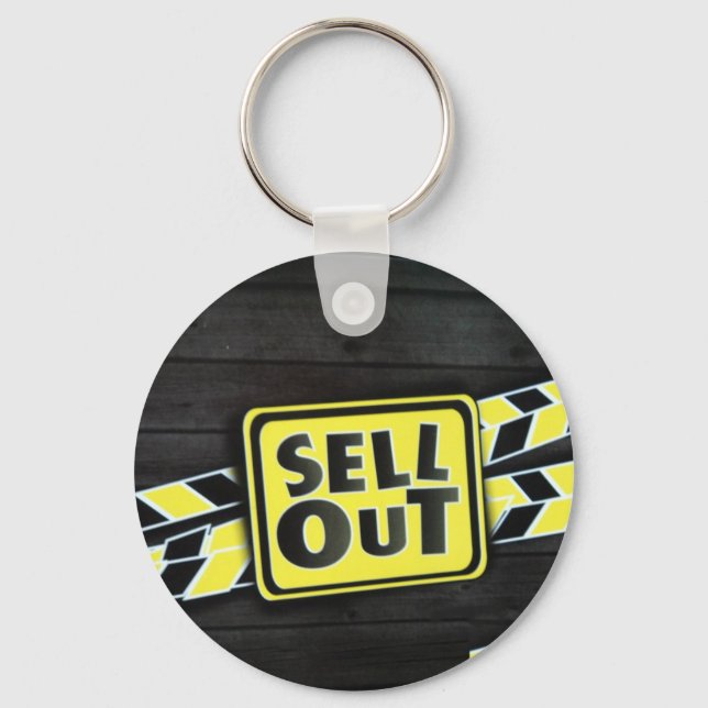 Porte-clés Impression d'art Sell Out (Recto)