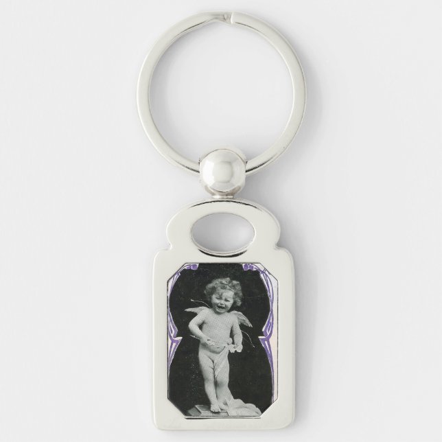 Porte-clés Impression de l'ange triste Cherub (Devant)