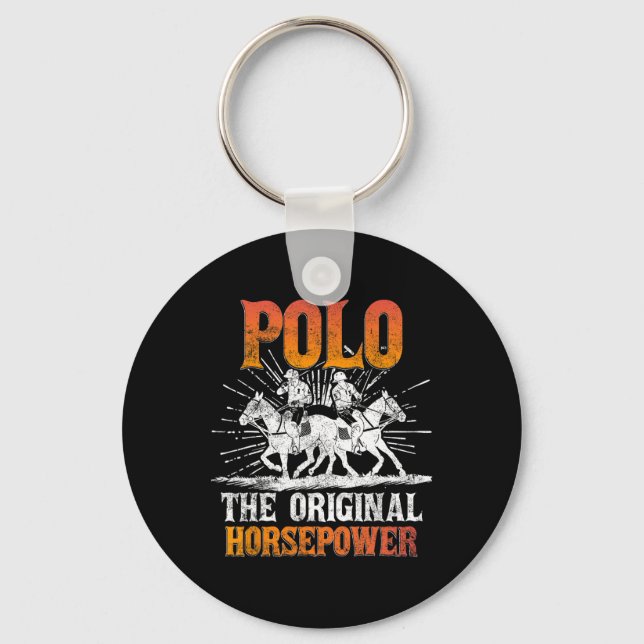 Porte-clés Imprimerie de cheval Polo3 (Recto)