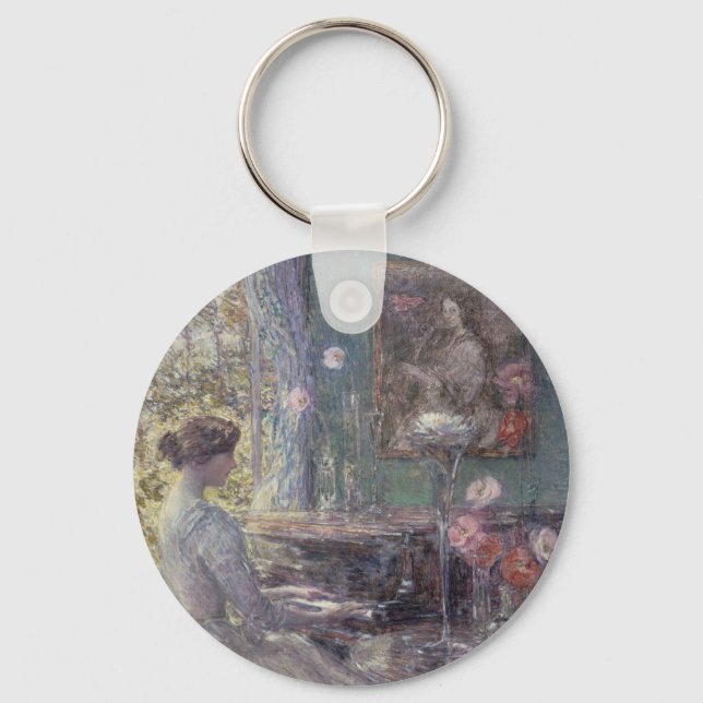 Porte-clés Improvisation de Frederick Childe Hassam (Recto)