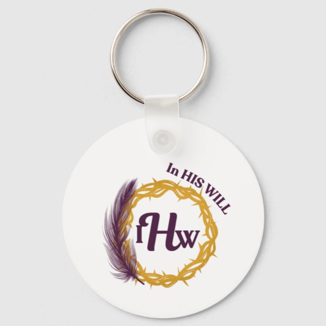 Porte-clés In His Will Key Chain